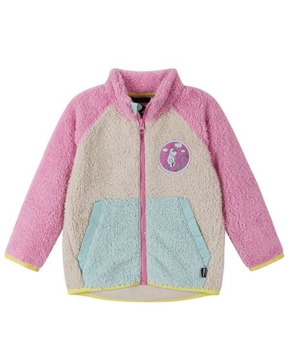 JACHETA FLEECE MOOMIN PINK MIDDLE LAYER