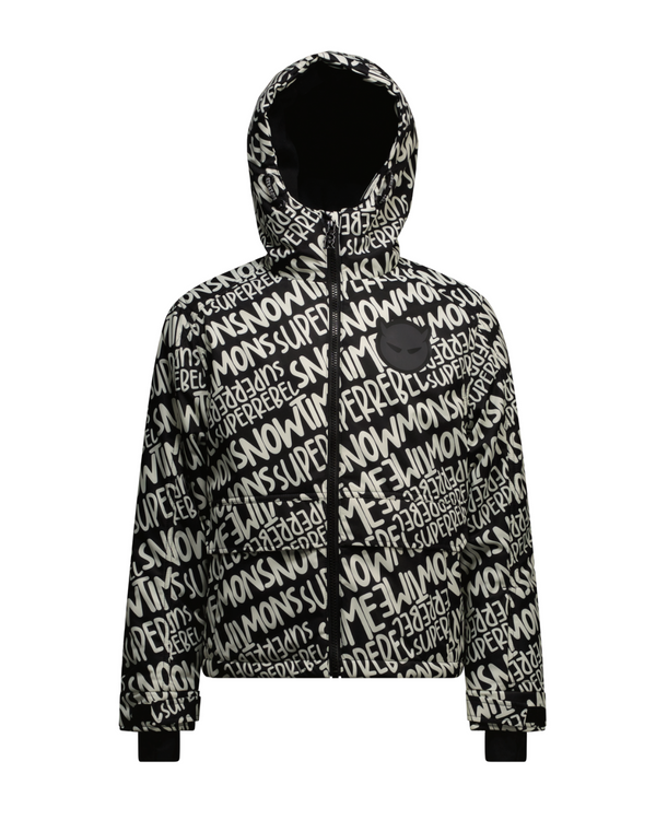 CHAQUETA DE ESQUÍ IMPERMEABLE CON CAMUFLAJE PARA NIÑO
