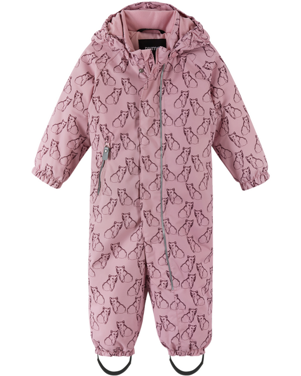 CHAQUETA DE INVIERNO IMPERMEABLE ROSA PUHURI