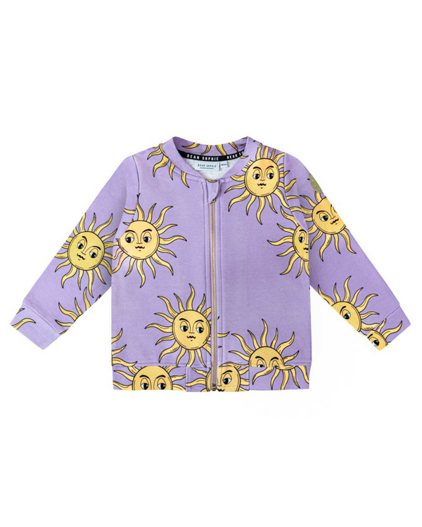 SUN PURPLE BOMBER JACKET