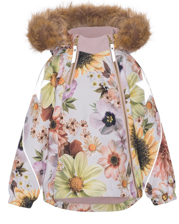 JACKET HOPLA FUR FLOWERS