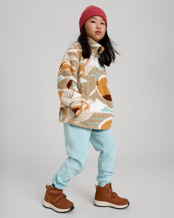 PULOVER FLEECE TURKIKAS BROWN UNISEX