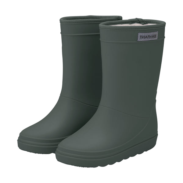 GREEN THERMAL BOOTS EN FANT