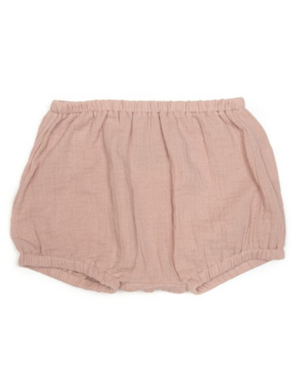 PANTALONI SCURTI MUSELINA ROSE