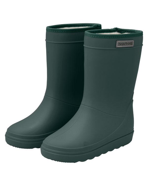 BOTAS TÉRMICAS VERDES PARA NIÑO